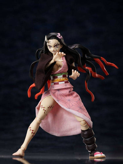 Demon Slayer: Kimetsu no Yaiba BUZZmod Action Figure 1/12 Nezuko Kamado Demon Advancing Ver. 15cm - Action Figures - Aniplex - Hobby Figures UK