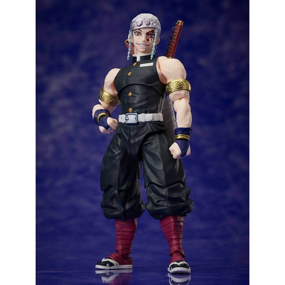 Demon Slayer: Kimetsu no Yaiba BUZZmod Action Figure 1/12 Tengen Uzui 16cm - Action Figures - Aniplex - Hobby Figures UK
