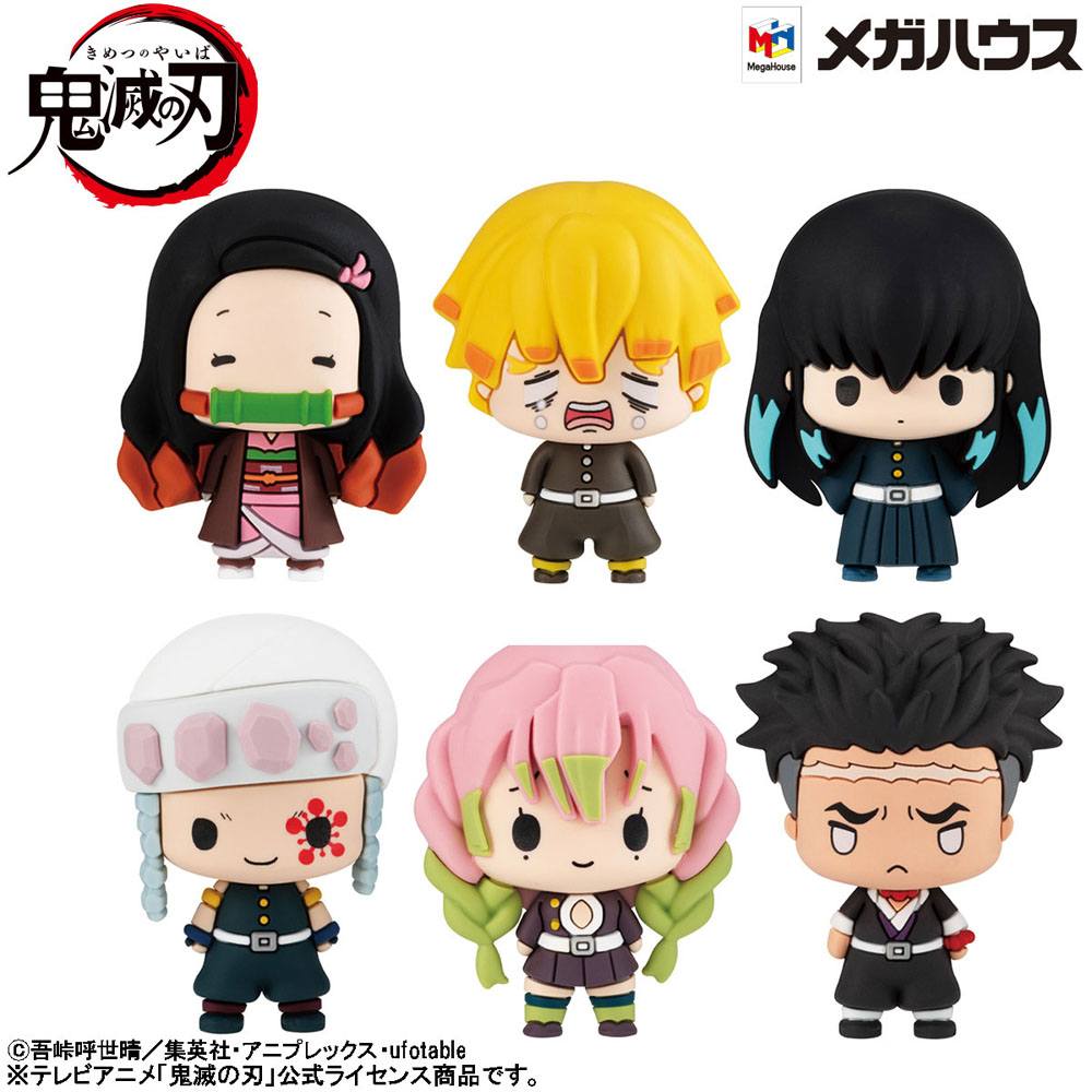 Demon Slayer Kimetsu no Yaiba Chokorin Mascot Series Trading Figure 6-Pack Vol. 3 5cm - Mini Figures - Megahouse - Hobby Figures UK