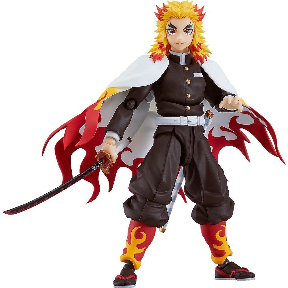 Tamashii Nations Demon Slayer Sh Figuarts Kyojuro Rengoku 15cm Figurine Articulee Preco Octobre 2025 4573102673596