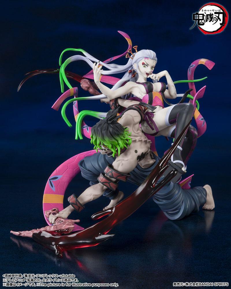 Demon Slayer: Kimetsu no Yaiba FiguartsZERO PVC Statue Daki & Gyutaro 20cm - Scale Statue - Bandai Tamashii Nations - Hobby Figures UK