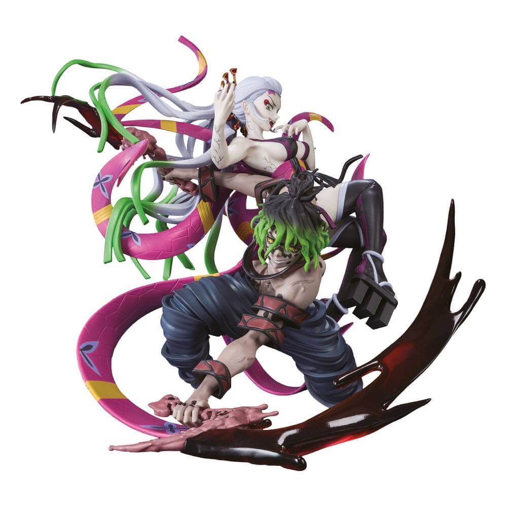 Demon Slayer: Kimetsu no Yaiba FiguartsZERO PVC Statue Daki & Gyutaro 20cm - Scale Statue - Bandai Tamashii Nations - Hobby Figures UK