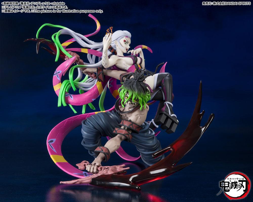 Demon Slayer: Kimetsu no Yaiba FiguartsZERO PVC Statue Daki & Gyutaro 20cm - Scale Statue - Bandai Tamashii Nations - Hobby Figures UK