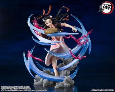 Demon Slayer: Kimetsu no Yaiba FiguartsZERO PVC Statue Nezuko Kamado Demon Form Advancing Ver. 20cm - Scale Statue - Bandai Tamashii Nations - Hobby Figures UK