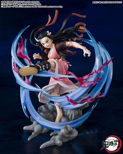 Demon Slayer: Kimetsu no Yaiba FiguartsZERO PVC Statue Nezuko Kamado Demon Form Advancing Ver. 20cm - Scale Statue - Bandai Tamashii Nations - Hobby Figures UK