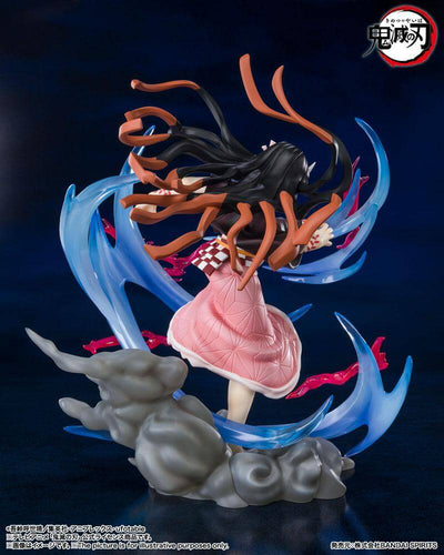 Demon Slayer: Kimetsu no Yaiba FiguartsZERO PVC Statue Nezuko Kamado Demon Form Advancing Ver. 20cm - Scale Statue - Bandai Tamashii Nations - Hobby Figures UK