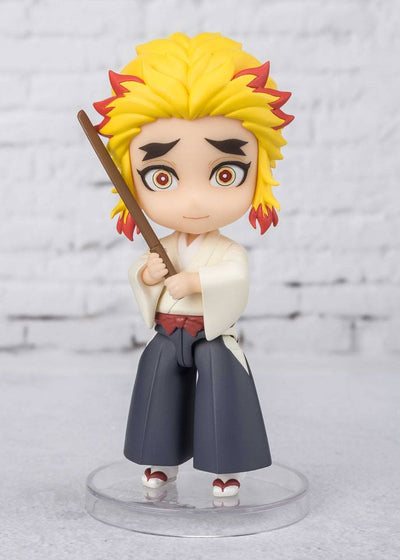 Demon Slayer: Kimetsu no Yaiba Figuarts mini Action Figure Senjuro Rengoku 9cm - Mini Figures - Bandai Tamashii Nations - Hobby Figures UK