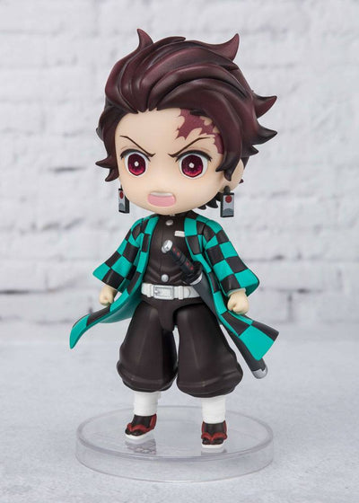 Demon Slayer: Kimetsu no Yaiba Figuarts mini Action Figure Tanjiro Kamado (Water Breathing) 9cm - Action Figures - Bandai Tamashii Nations - Hobby Figures UK