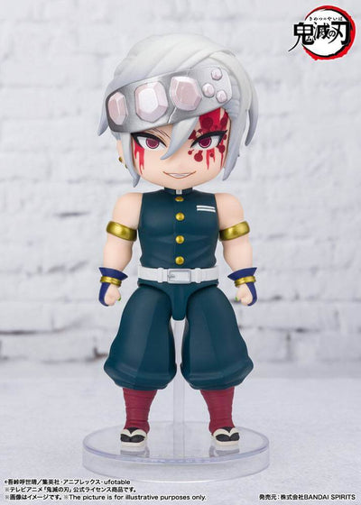 Demon Slayer: Kimetsu no Yaiba Figuarts mini Action Figure Tengen Uzui Sound Breathing 10cm - Mini Figures - Bandai Tamashii Nations - Hobby Figures UK