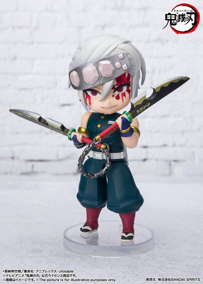 Demon Slayer: Kimetsu no Yaiba Figuarts mini Action Figure Tengen Uzui Sound Breathing 10cm - Mini Figures - Bandai Tamashii Nations - Hobby Figures UK