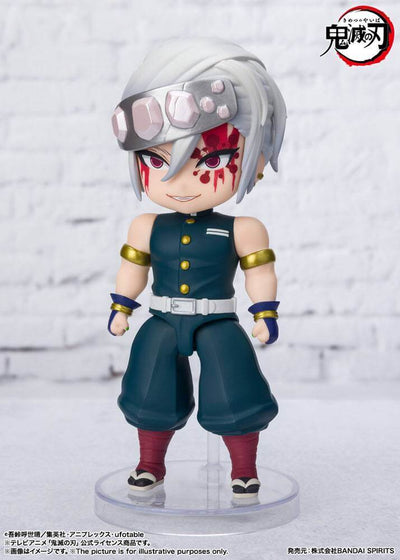 Demon Slayer: Kimetsu no Yaiba Figuarts mini Action Figure Tengen Uzui Sound Breathing 10cm - Mini Figures - Bandai Tamashii Nations - Hobby Figures UK