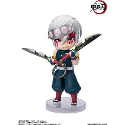 Demon Slayer: Kimetsu no Yaiba Figuarts mini Action Figure Tengen Uzui Sound Breathing 10cm - Mini Figures - Bandai Tamashii Nations - Hobby Figures UK