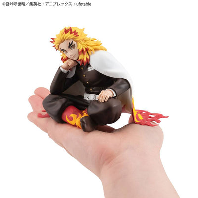 Demon Slayer Kimetsu no Yaiba G.E.M. PVC Statue Rengoku Palm Size 9cm - Scale Statue - Megahouse - Hobby Figures UK