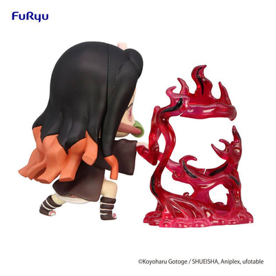 Demon Slayer: Kimetsu no Yaiba Hold PVC Statue Kamado Nezuko 7cm - Mini Figures - Furyu - Hobby Figures UK