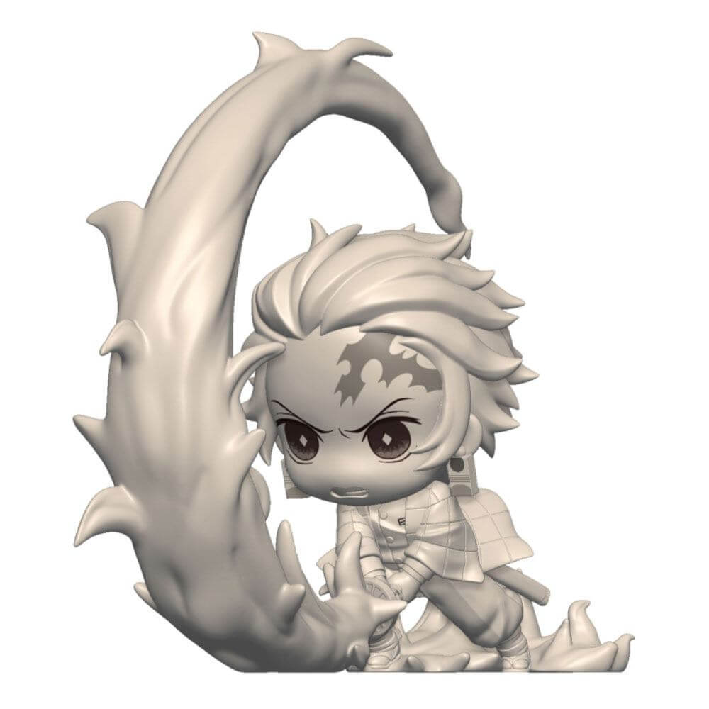 Demon Slayer: Kimetsu no Yaiba Hold PVC Statue Kamado Tanjiro 8cm - Mini Figures - Furyu - Hobby Figures UK