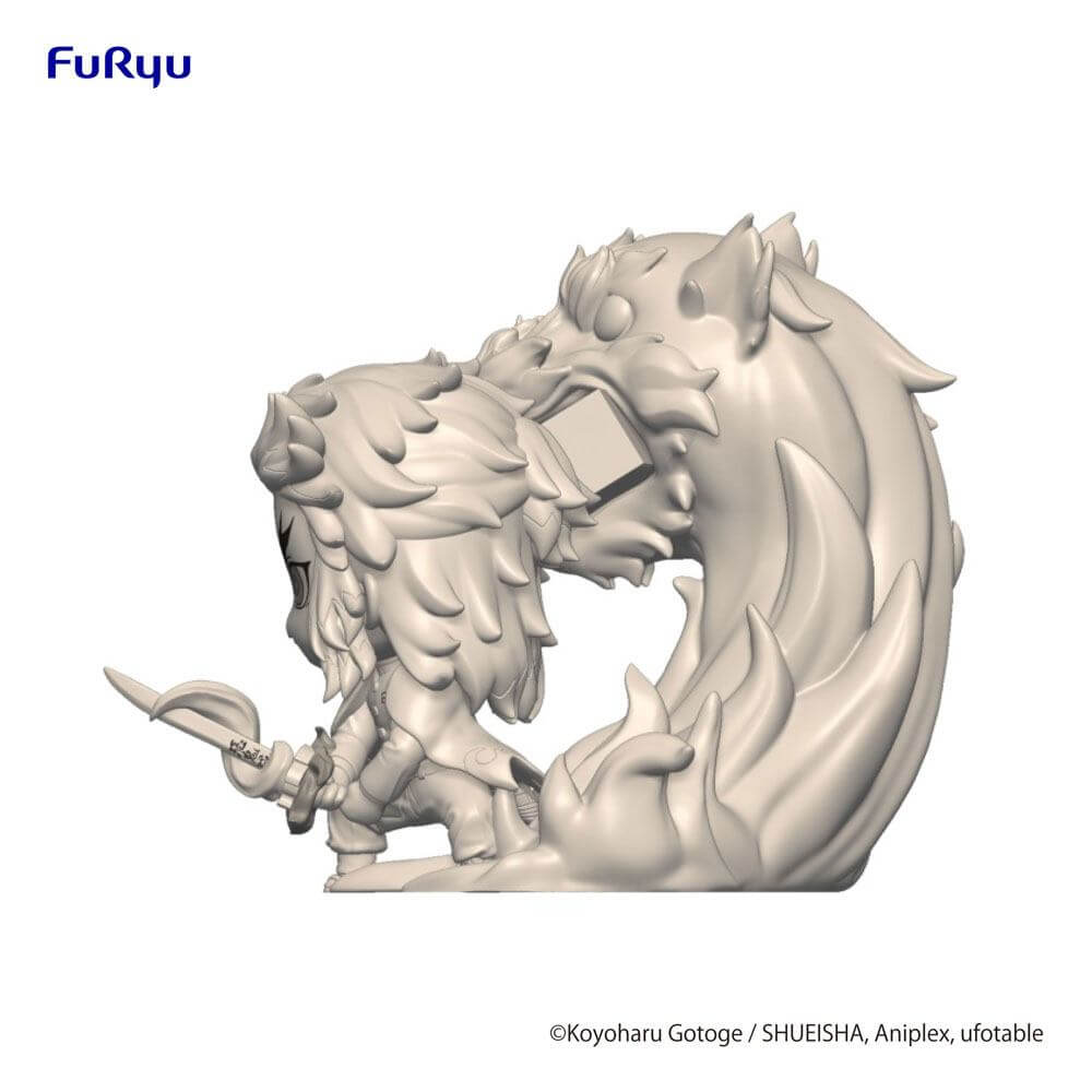 Demon Slayer: Kimetsu no Yaiba Hold PVC Statue Rengoku Kyojuro 8cm - Mini Figures - Furyu - Hobby Figures UK