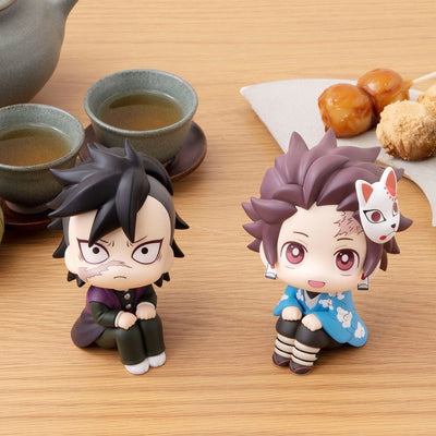 Demon Slayer Kimetsu no Yaiba Look Up PVC Statues Genya & Tanjiro Final Selection Limited Version 11cm - Mini Figures - Megahouse - Hobby Figures UK