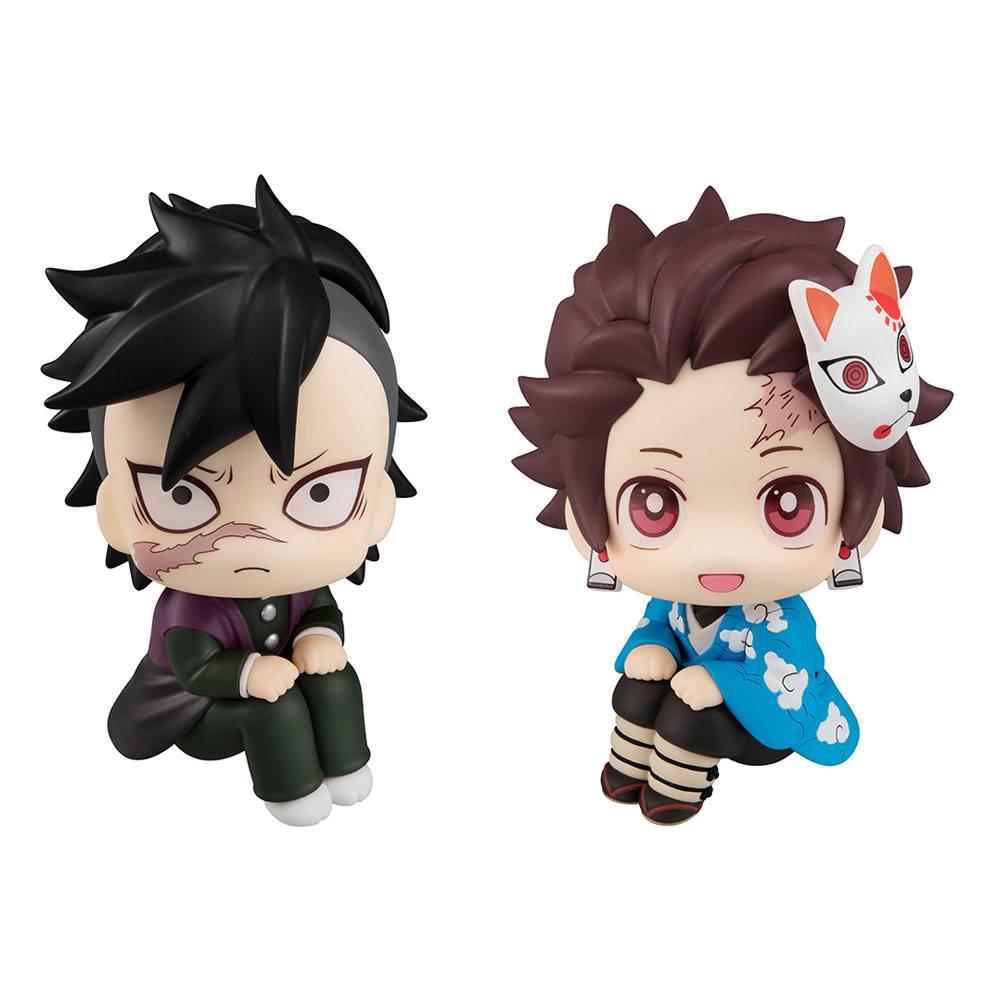 Demon Slayer Kimetsu no Yaiba Look Up PVC Statues Genya & Tanjiro Final Selection Limited Version 11cm - Mini Figures - Megahouse - Hobby Figures UK