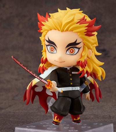 Demon Slayer: Kimetsu no Yaiba Nendoroid Action Figure Kyojuro Rengoku 10cm - Mini Figures - Good Smile Company - Hobby Figures UK