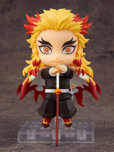 Demon Slayer: Kimetsu no Yaiba Nendoroid Action Figure Kyojuro Rengoku 10cm - Mini Figures - Good Smile Company - Hobby Figures UK