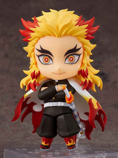 Demon Slayer: Kimetsu no Yaiba Nendoroid Action Figure Kyojuro Rengoku 10cm - Mini Figures - Good Smile Company - Hobby Figures UK