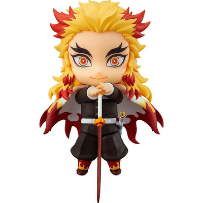 Demon Slayer: Kimetsu no Yaiba Nendoroid Action Figure Kyojuro Rengoku 10cm - Mini Figures - Good Smile Company - Hobby Figures UK