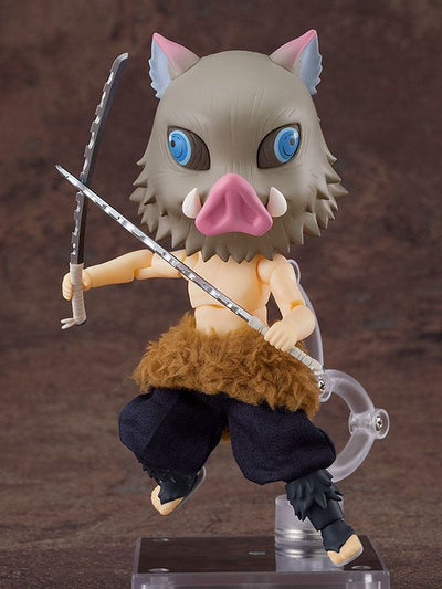 Demon Slayer: Kimetsu no Yaiba Nendoroid Doll Action Figure Inosuke Hashibira 14cm - Mini Figures - Good Smile Company - Hobby Figures UK