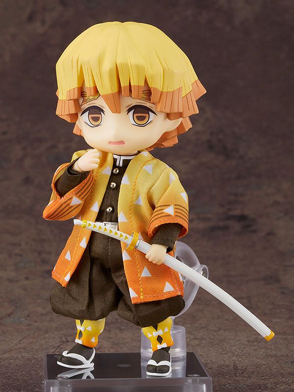 Demon Slayer: Kimetsu no Yaiba Nendoroid Doll Action Figure Zenitsu Agatsuma 14cm - Mini Figures - Good Smile Company - Hobby Figures UK