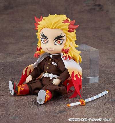 Demon Slayer: Kimetsu no Yaiba Nendoroid Doll Figure Kyojuro Rengoku 10cm - Action Figures - Good Smile Company - Hobby Figures UK