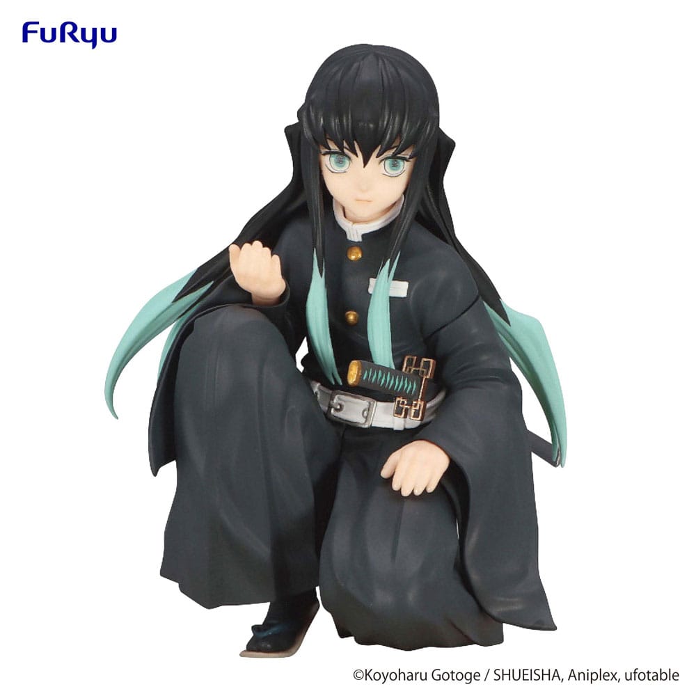 Demon Slayer: Kimetsu no Yaiba Noodle Stopper PVC Statue Tokito Muichiro 9cm - Scale Statue - Furyu - Hobby Figures UK