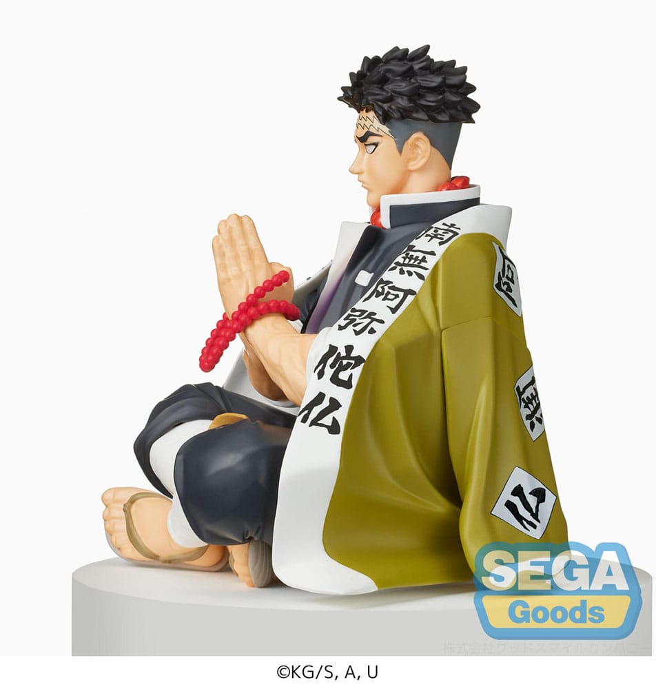 Demon Slayer: Kimetsu no Yaiba PM Perching PVC Statue Gyomei Himejima (re-run) 13cm - Scale Statue - Sega - Hobby Figures UK