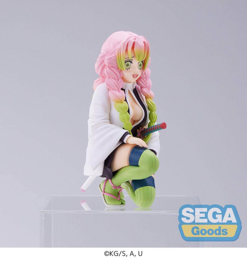 Demon Slayer: Kimetsu no Yaiba PM Perching PVC Statue Mitsuri Kanroji Hashira Meeting 11cm - Scale Statue - Sega - Hobby Figures UK