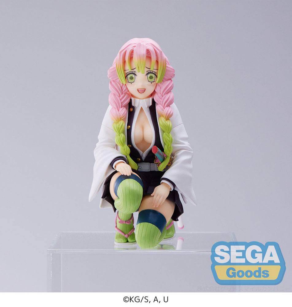 Demon Slayer: Kimetsu no Yaiba PM Perching PVC Statue Mitsuri Kanroji Hashira Meeting 11cm - Scale Statue - Sega - Hobby Figures UK