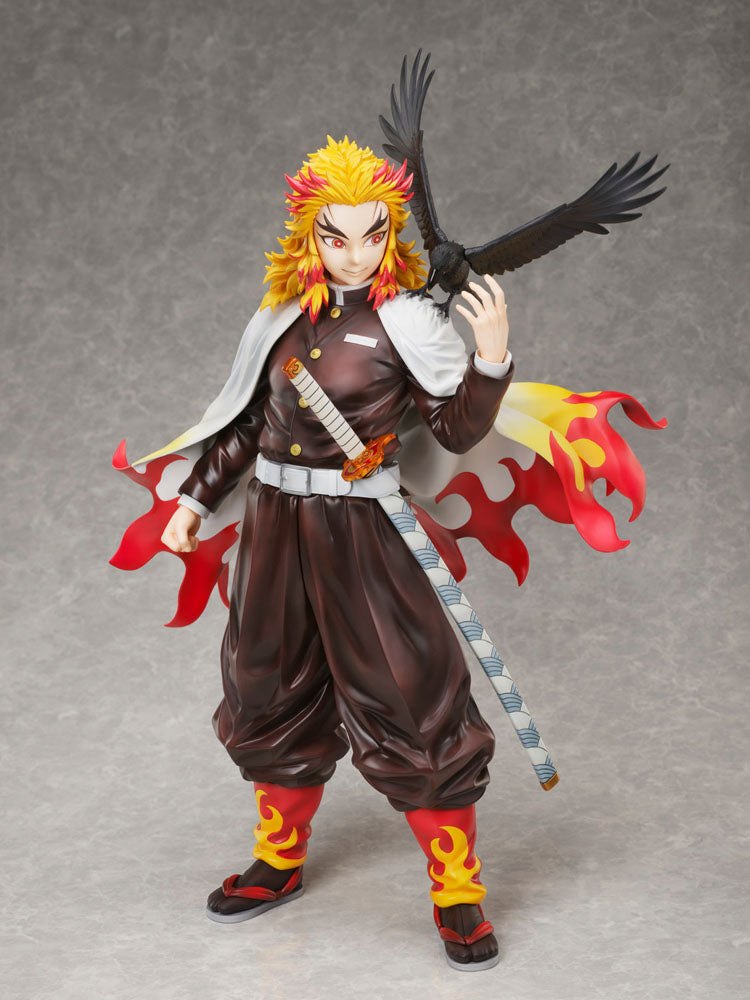 Demon Slayer: Kimetsu no Yaiba PVC Statue 1/7 Kyojuro Rengoku 45cm - Scale Statue - Aniplex - Hobby Figures UK