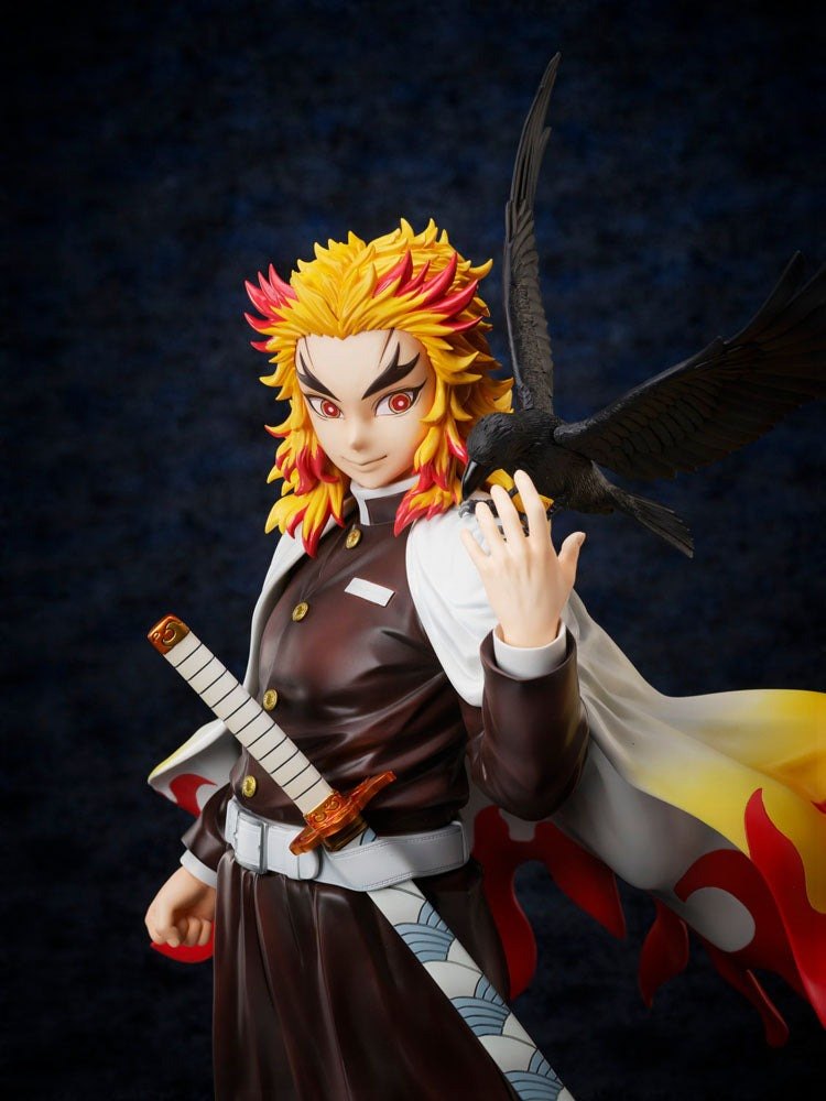 Demon Slayer: Kimetsu no Yaiba PVC Statue 1/7 Kyojuro Rengoku 45cm - Scale Statue - Aniplex - Hobby Figures UK