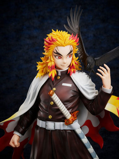 Demon Slayer: Kimetsu no Yaiba PVC Statue 1/7 Kyojuro Rengoku 45cm - Scale Statue - Aniplex - Hobby Figures UK