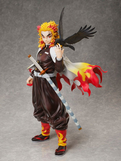 Demon Slayer: Kimetsu no Yaiba PVC Statue 1/7 Kyojuro Rengoku 45cm - Scale Statue - Aniplex - Hobby Figures UK