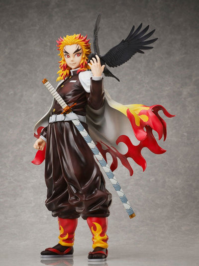 Demon Slayer: Kimetsu no Yaiba PVC Statue 1/7 Kyojuro Rengoku 45cm - Scale Statue - Aniplex - Hobby Figures UK
