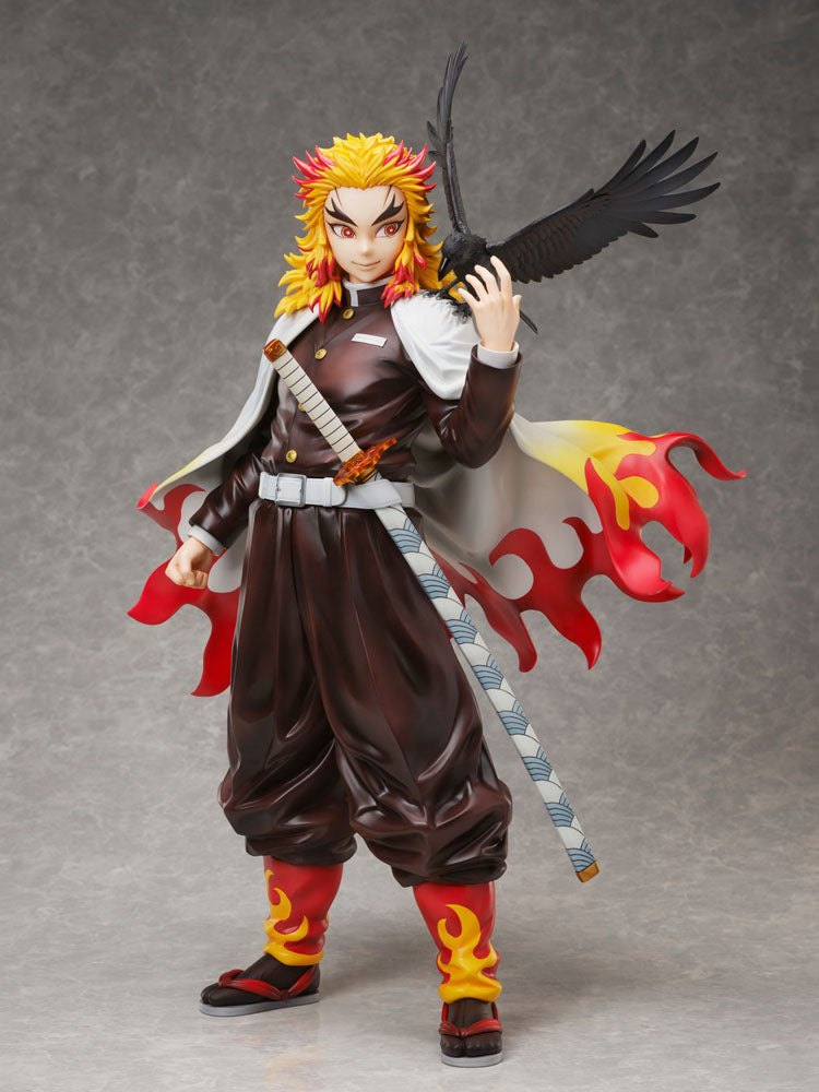 Demon Slayer: Kimetsu no Yaiba PVC Statue 1/7 Kyojuro Rengoku 45cm ...
