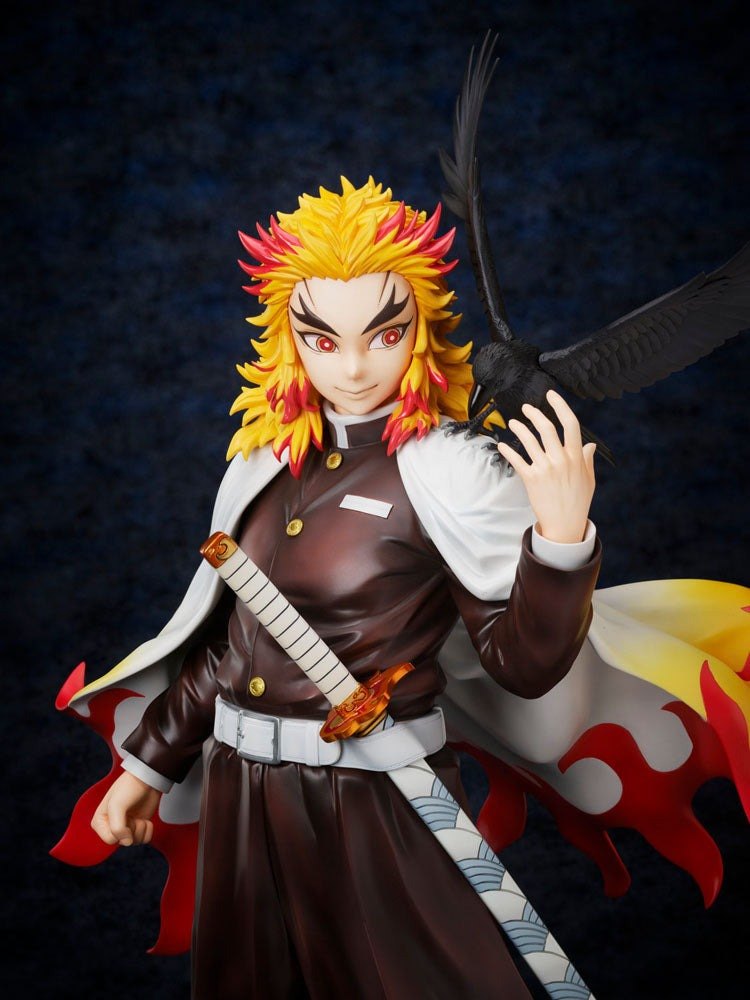 Demon Slayer: Kimetsu no Yaiba PVC Statue 1/7 Kyojuro Rengoku 45cm - Scale Statue - Aniplex - Hobby Figures UK