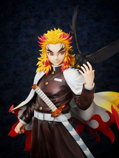 Demon Slayer: Kimetsu no Yaiba PVC Statue 1/7 Kyojuro Rengoku 45cm - Scale Statue - Aniplex - Hobby Figures UK