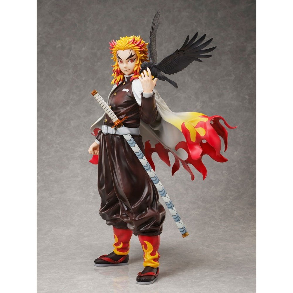 Demon Slayer: Kimetsu no Yaiba PVC Statue 1/7 Kyojuro Rengoku 45cm - Scale Statue - Aniplex - Hobby Figures UK