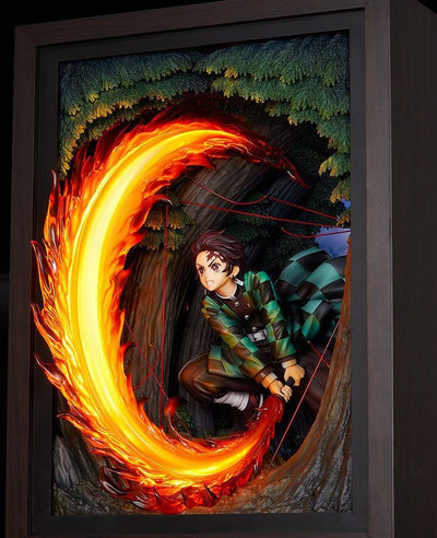 Demon Slayer: Kimetsu no Yaiba PVC Statue Tanjiro Kamado: Hinokami Kagura Dance 36cm - Scale Statue - Good Smile Company - Hobby Figures UK