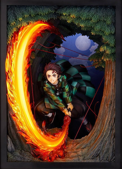 Demon Slayer: Kimetsu no Yaiba PVC Statue Tanjiro Kamado: Hinokami Kagura Dance 36cm - Scale Statue - Good Smile Company - Hobby Figures UK