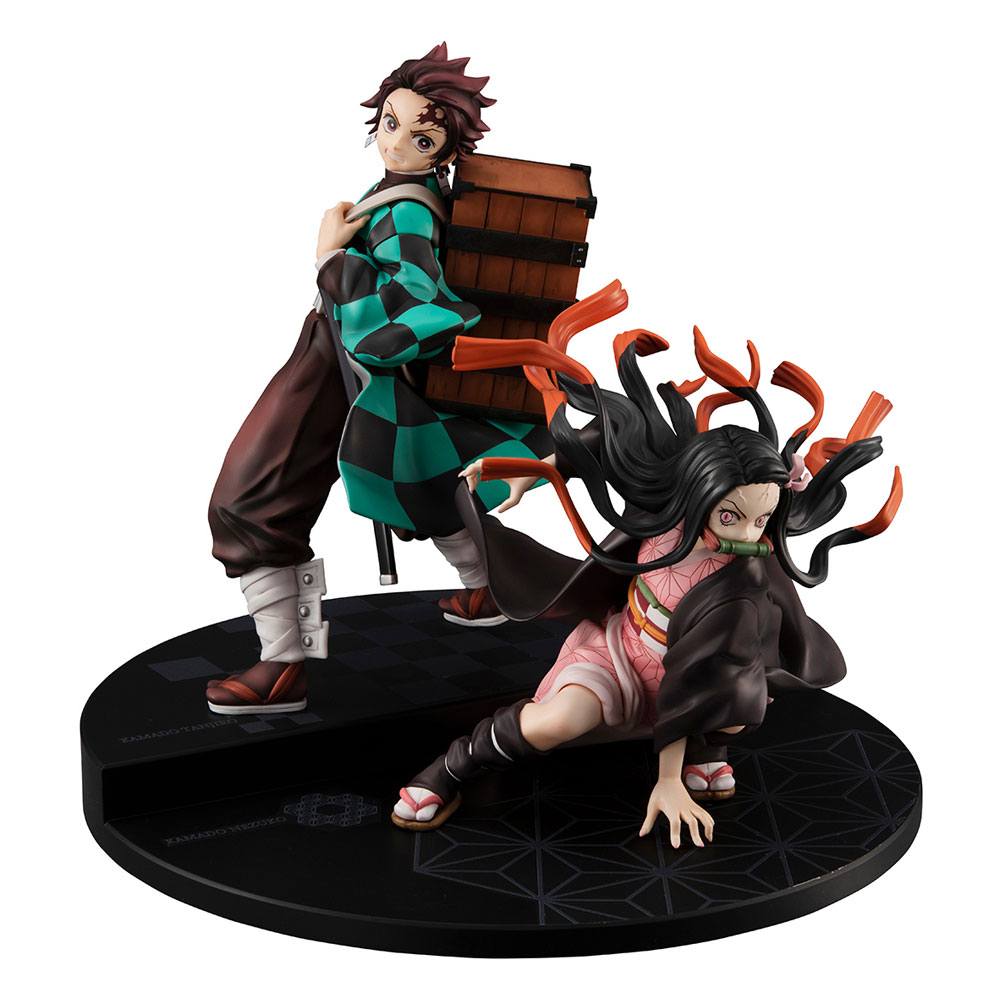 Demon Slayer Kimetsu no Yaiba Precious G.E.M. Series Statues Kamado Brother & Sister 13 - 17cm - Scale Statue - Megahouse - Hobby Figures UK