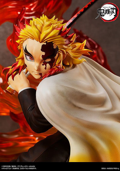 Demon Slayer: Kimetsu no Yaiba Statue 1/4 Kyojuro Rengoku Complete Edition 72cm - Scale Statue - FREEing - Hobby Figures UK