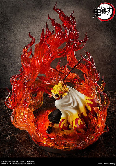Demon Slayer: Kimetsu no Yaiba Statue 1/4 Kyojuro Rengoku Complete Edition 72cm - Scale Statue - FREEing - Hobby Figures UK