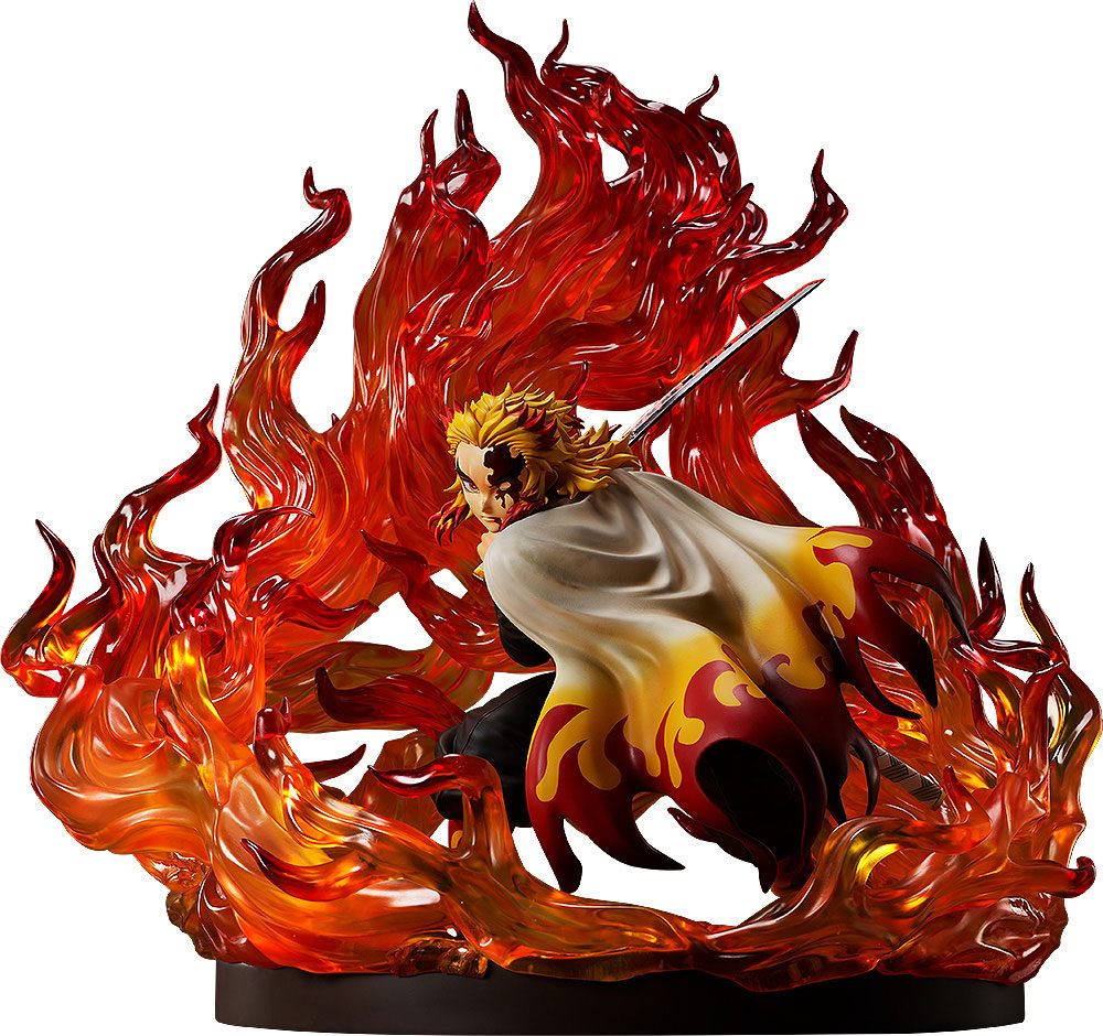 Demon Slayer: Kimetsu no Yaiba Statue 1/4 Kyojuro Rengoku Complete Edition 72cm - Scale Statue - FREEing - Hobby Figures UK
