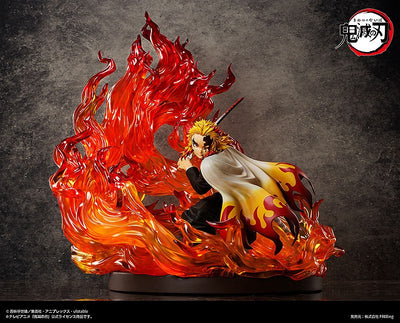 Demon Slayer: Kimetsu no Yaiba Statue 1/4 Kyojuro Rengoku Complete Edition 72cm - Scale Statue - FREEing - Hobby Figures UK
