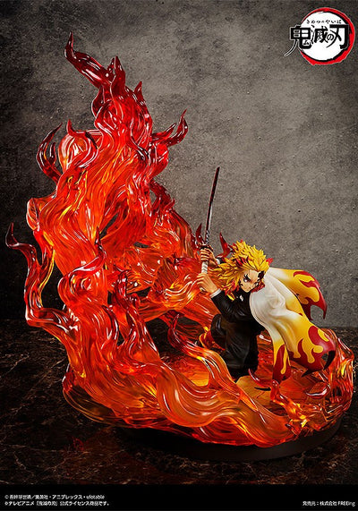 Demon Slayer: Kimetsu no Yaiba Statue 1/4 Kyojuro Rengoku Complete Edition 72cm - Scale Statue - FREEing - Hobby Figures UK